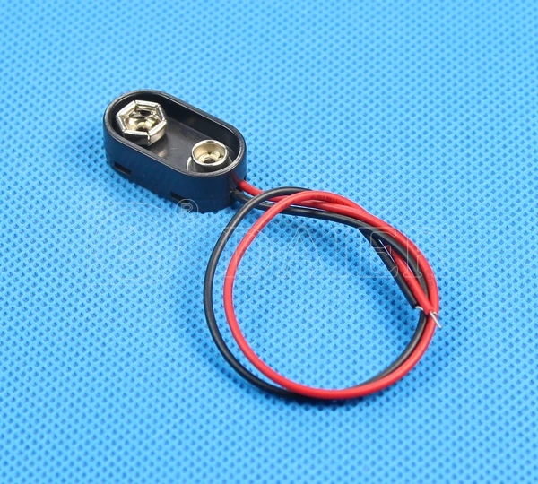 
I Type Plastic Housing 9 Volt Battery Snap Connector 