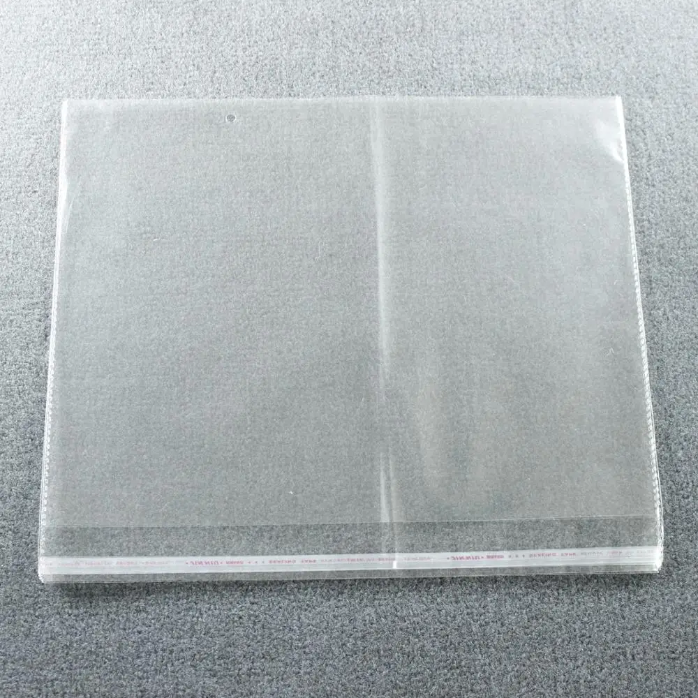 Clear Poly Packaging Bags for Clothes with Custom Logo Printing