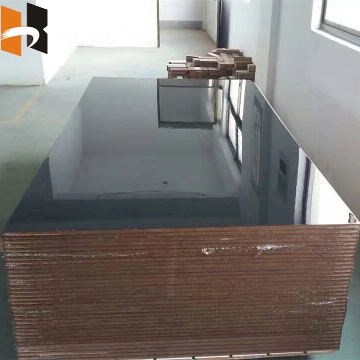 
high glossy board pvc coated plywood sheet 