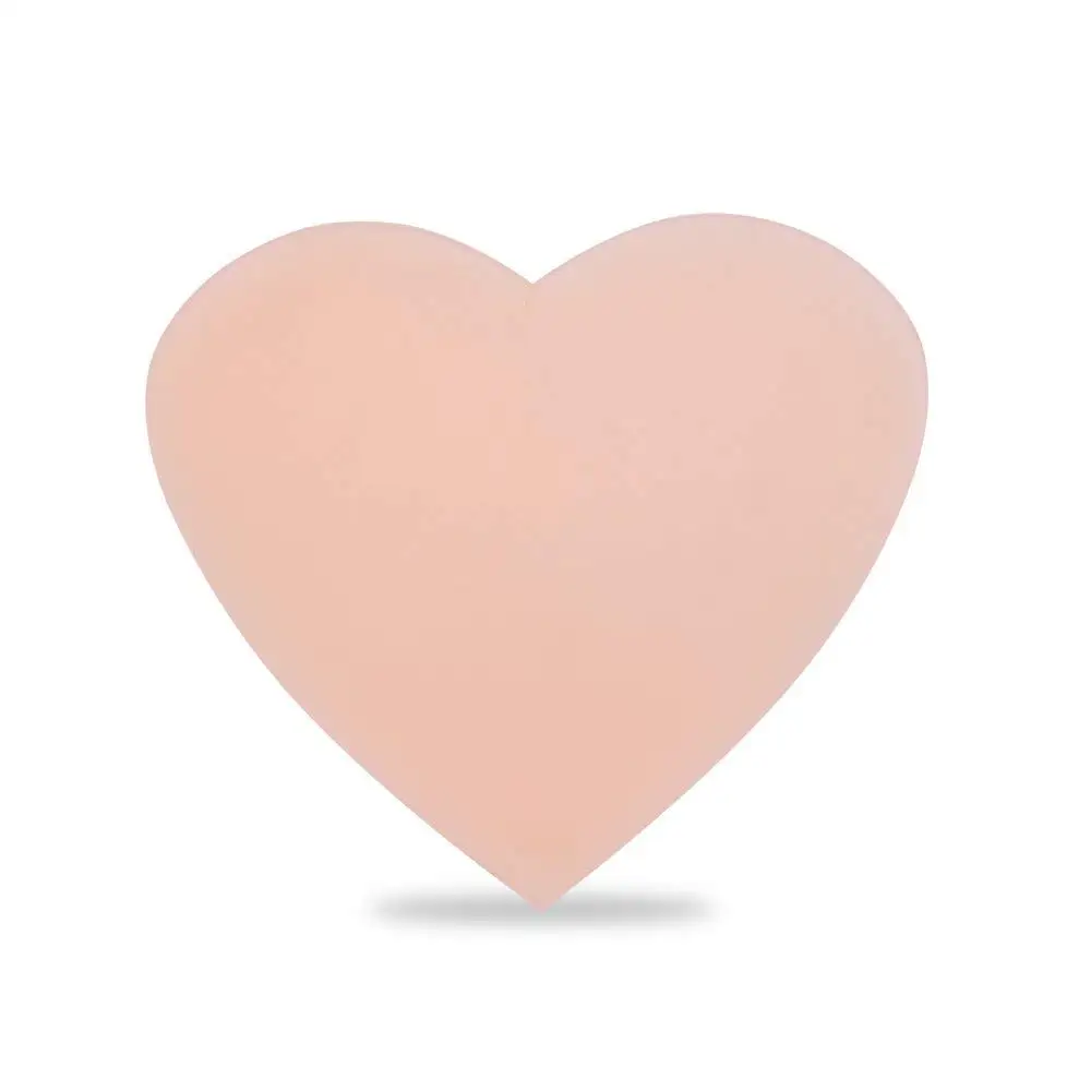 
Wholesale Reusable Heart shape Transparent Silicone Anti-Aging Pad Reduce Chest Wrinkles Pad 
