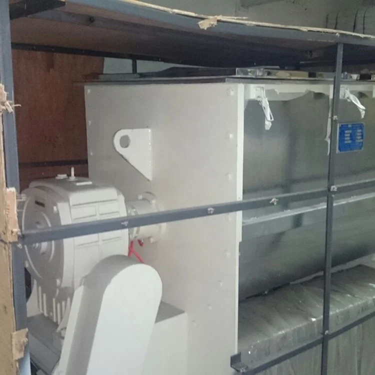 
Professional industrial equipment food mixing horizontal ribbon mixer 