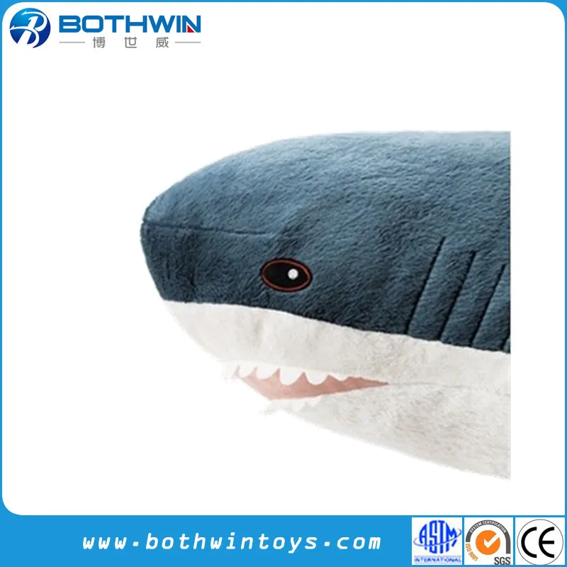 
Custom Big Size Hungry Shark Stuffed Animal Huge Plush Soft Toy 