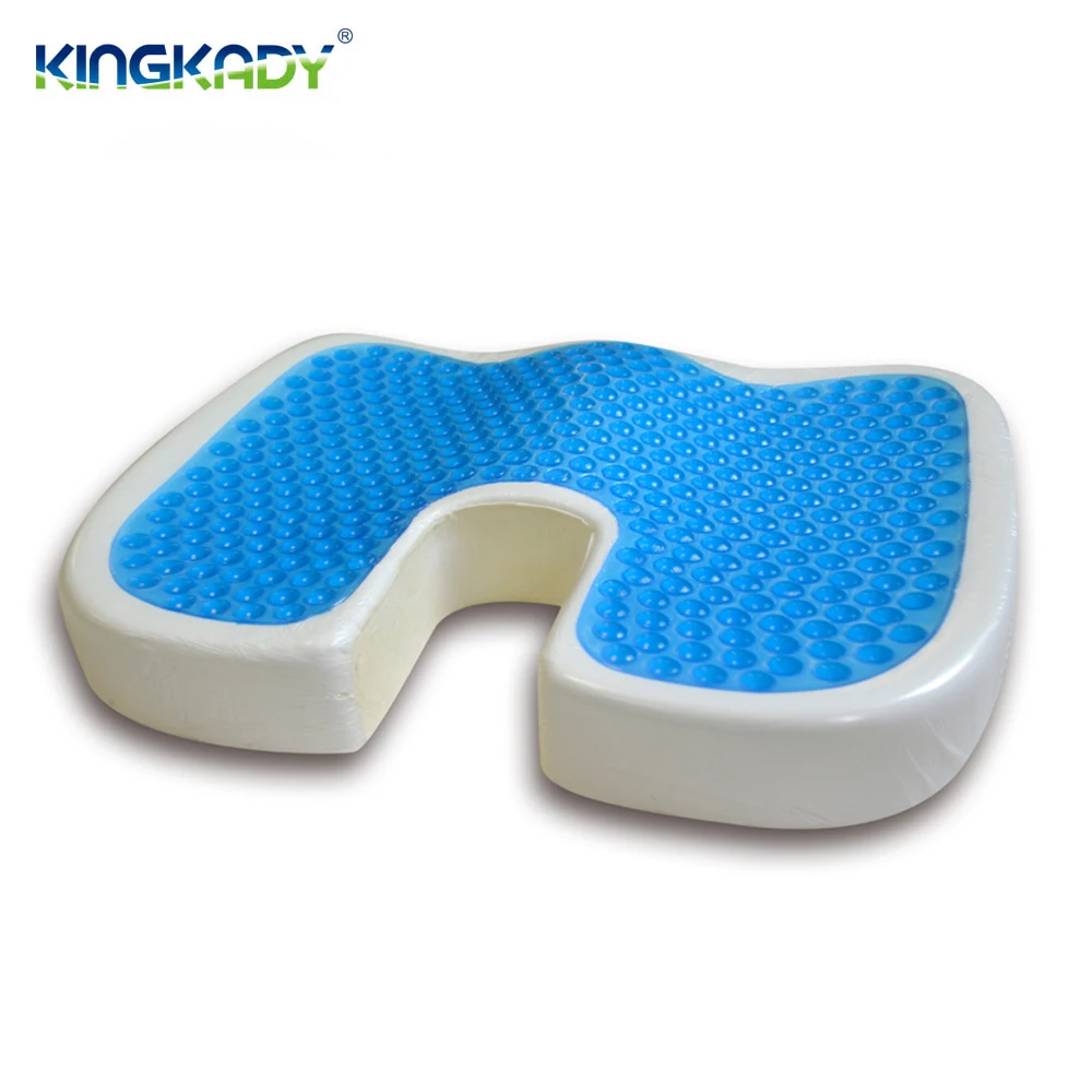 Wholesale Extra Large Soft Comfort Cooling Gel Enhanced Memory Foam Car Seat Cushion Honeycomb