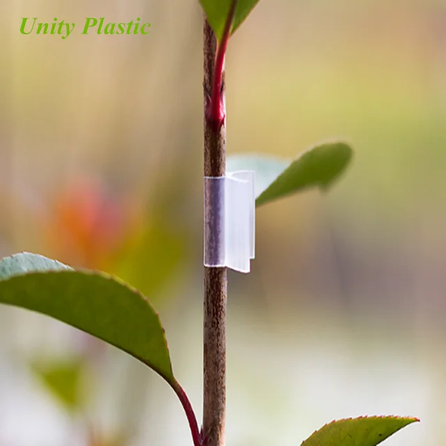 HDPE grafting plants clips garden plants support clips