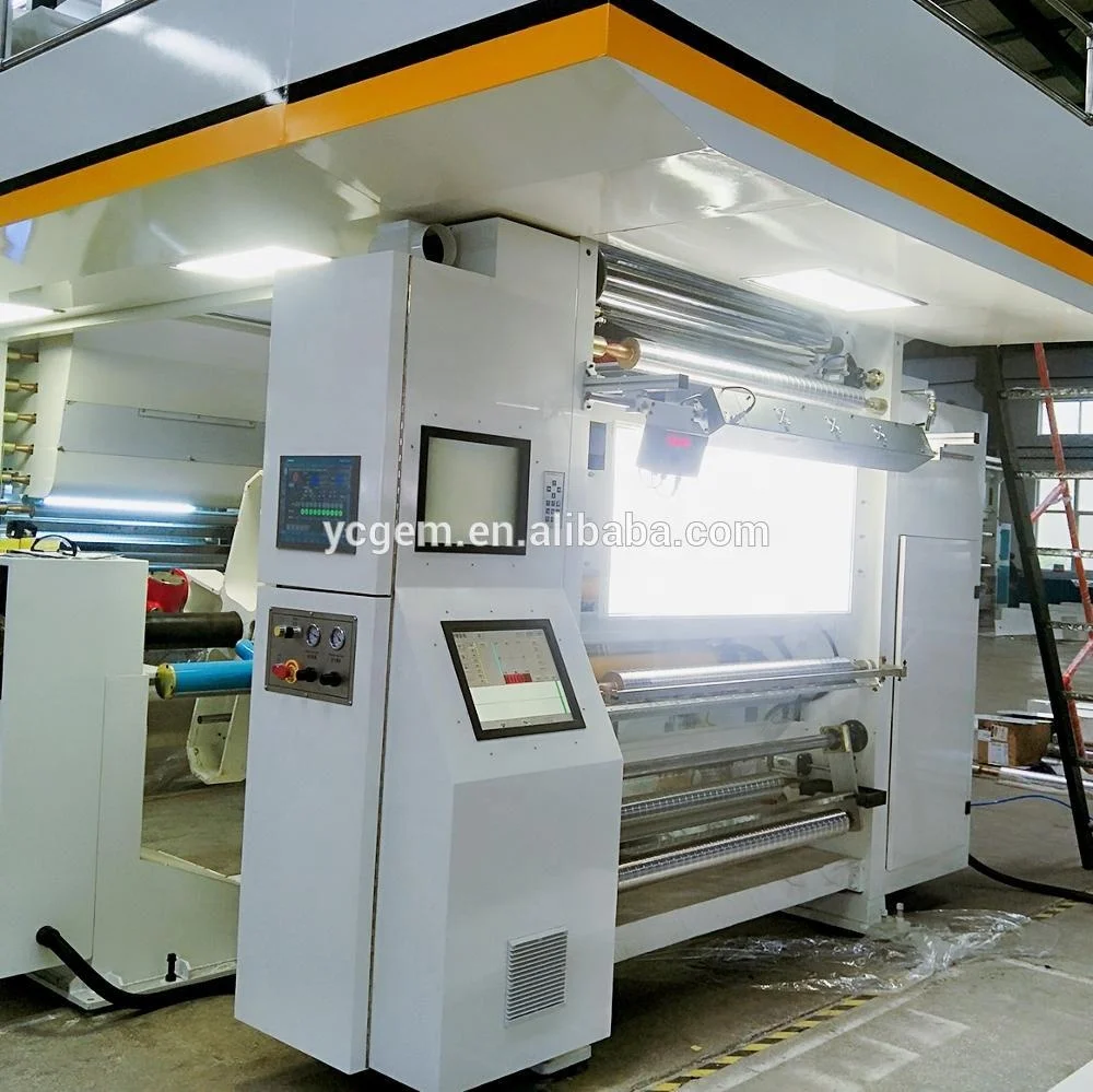 250 m/min plastic film rotogravure printing machine in flex package