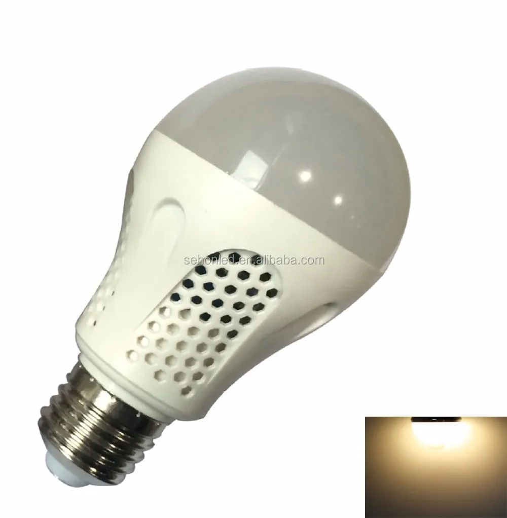 rechargeable led emergency light bulb 7w 9w SMD A60 power led bulb light