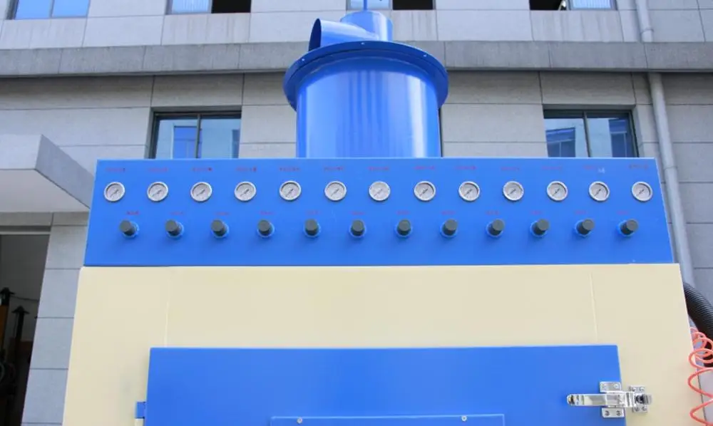 Factory directly supply  automatic conveyor blast cabinet