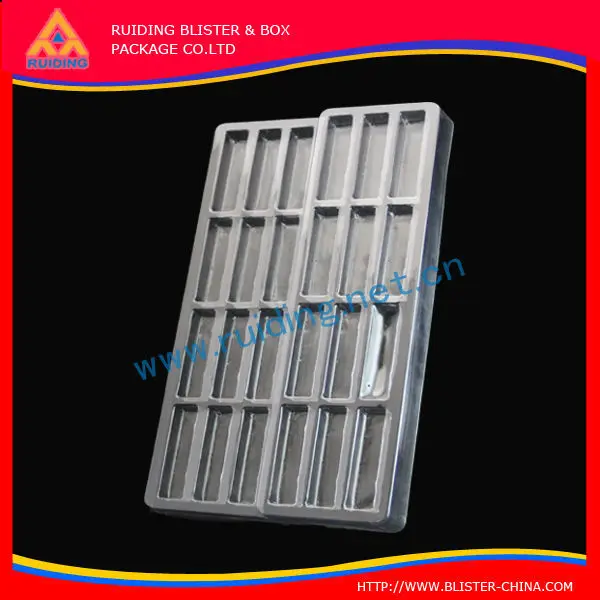 Картонная коробка с вставить лоток и ясно крышка