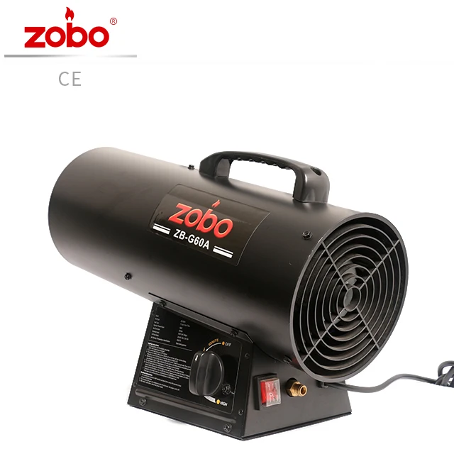 ZOBO New Adjustable Portable 60000Btu Gas Heater Heating Equipment for Chicken Houses