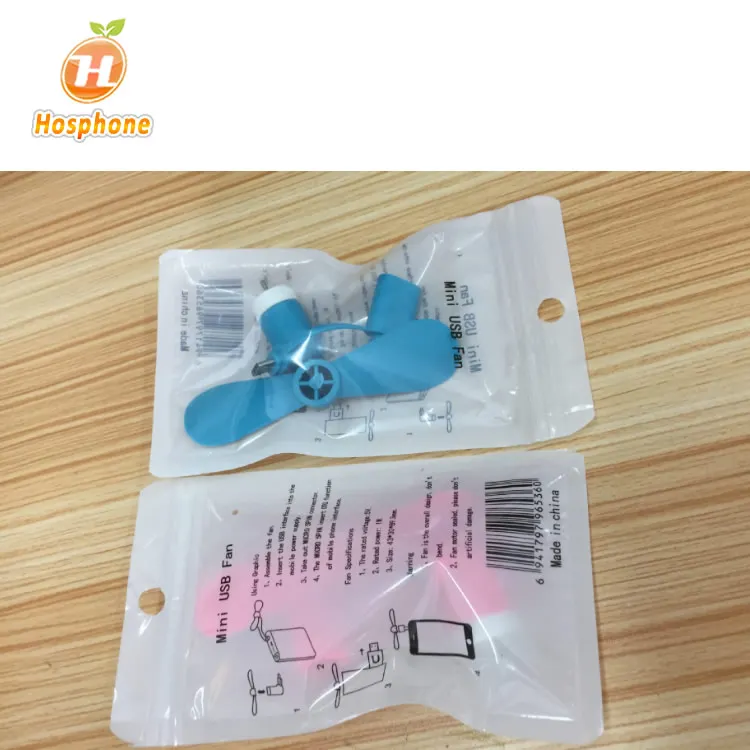 Wholesale 2 in 1 Portable Mini Fan Cell Phone Plug Electric Fan USB Cooling Fans For iPhone For Android