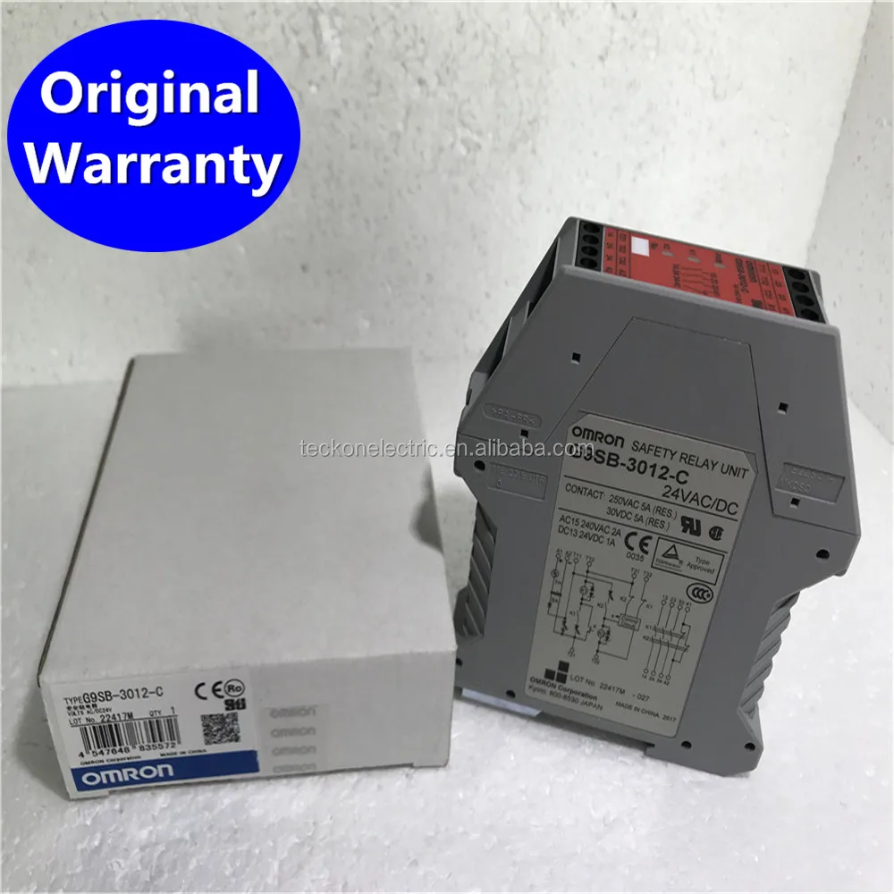 New & Original Safety Relay Unit G9SB-3012-A G9SB-301-B G9SB-3012-C G9SB-301-D