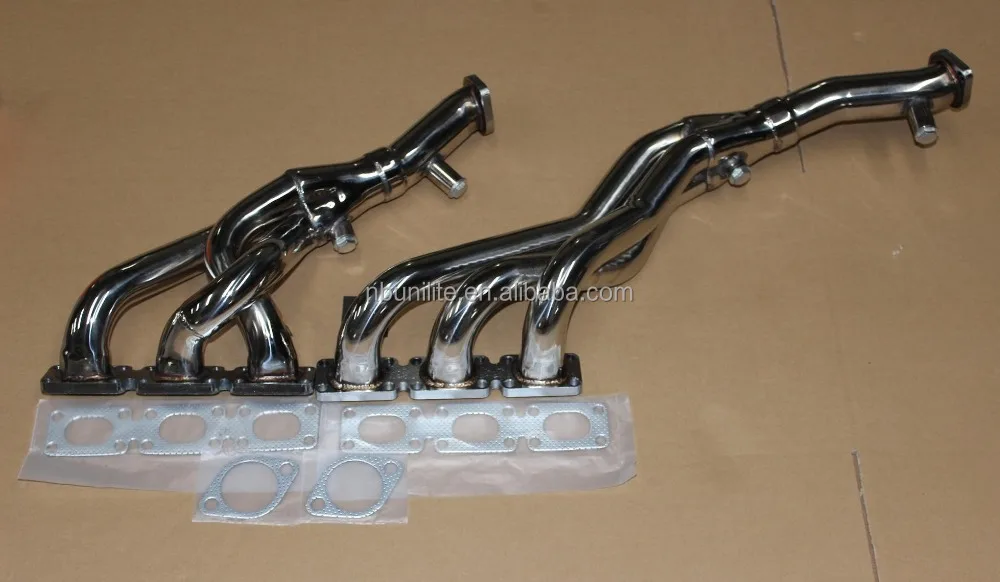 Performance racing Exhaust Manifold Headers FITS B MW E46 E39 Z3 2.5L 2.8L 3.0L L6