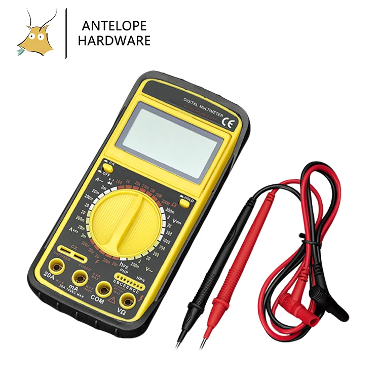 Высокоточный цифровой мультиметр с ЖК-дисплеем по низкой цене