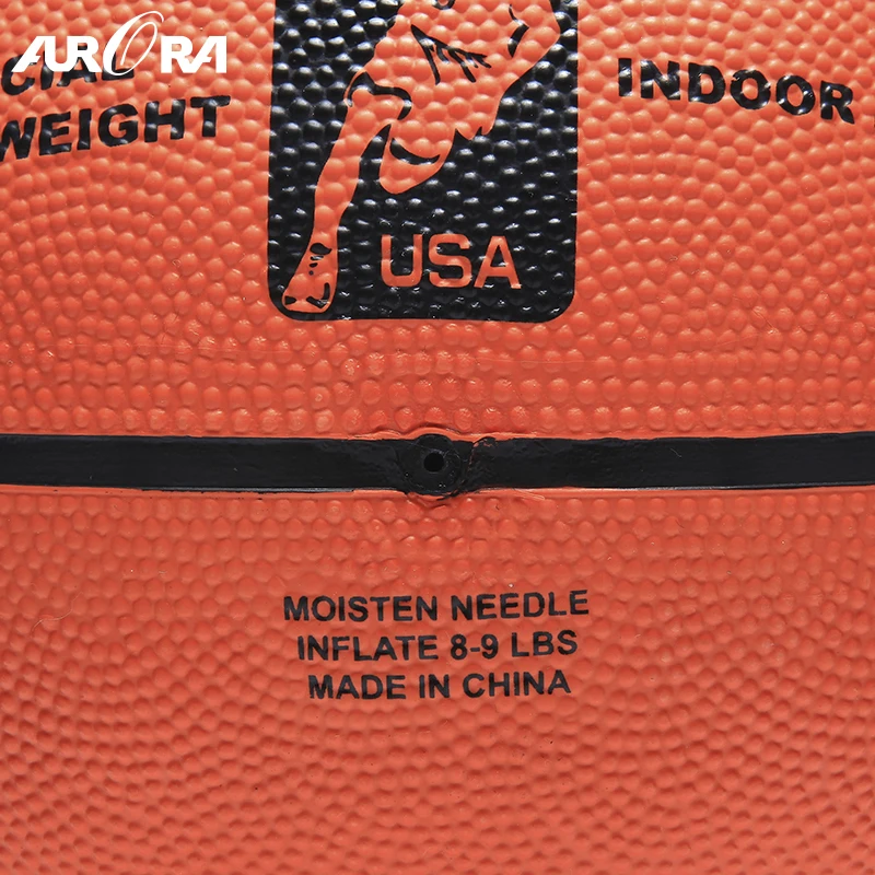 High quality offical rubber basketball  Size 7 wholesale ball