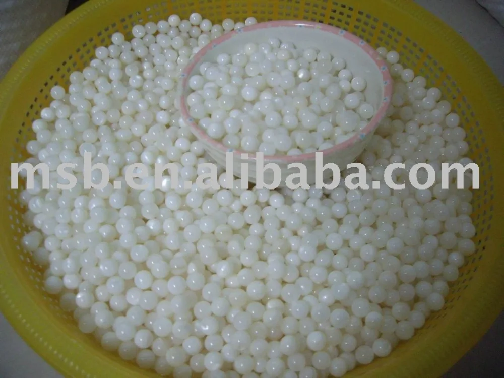 Bulk Loose wholesale Freshwater Shell Seed Pearl