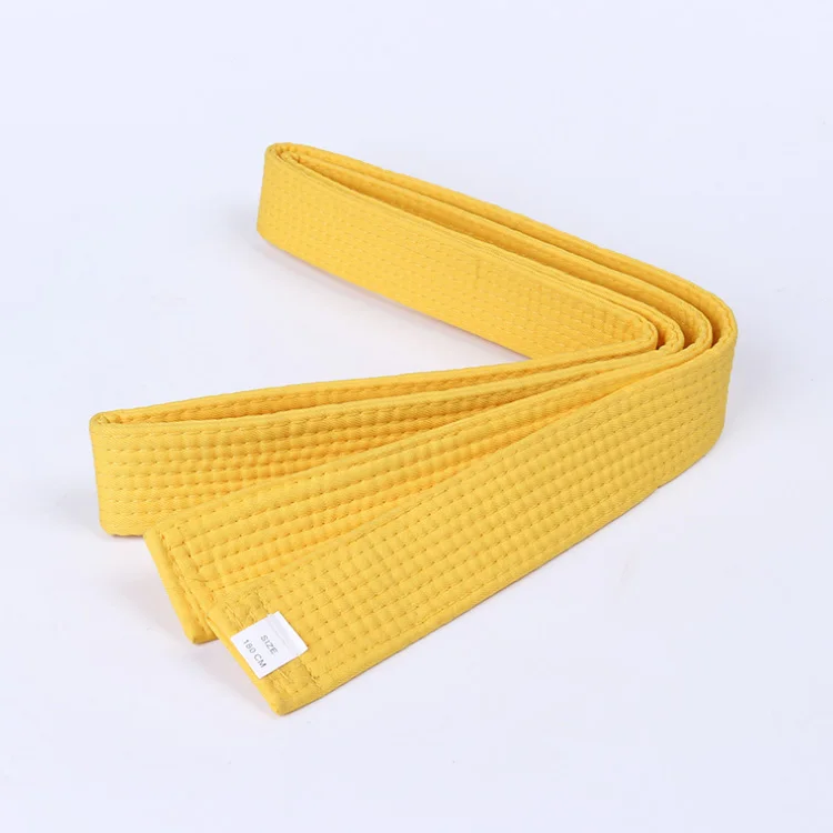 Custom multi colors martial arts rank belt judo taekwondo master karate belts