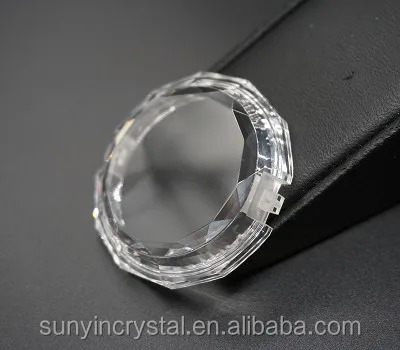 
Sapphire crystal watch case cover glass Watch box with diamond cut 2020 facet 