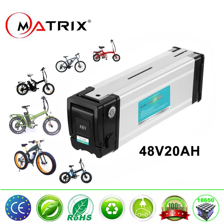 1000W electric scooter bike battery 48v 20ah li ion battery pack