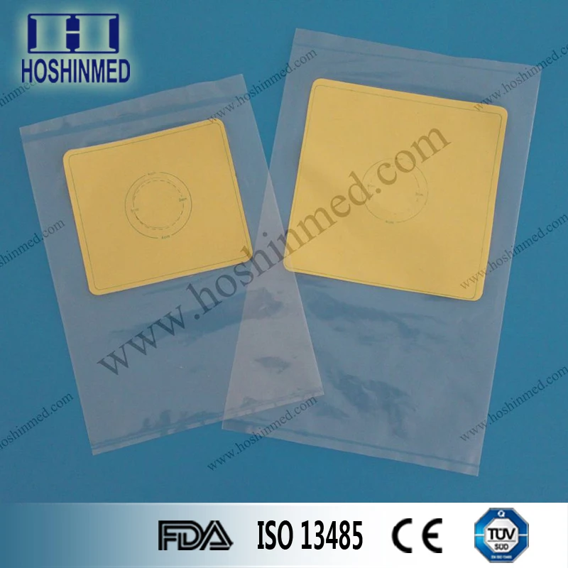 Простая прозрачная мини-сумка для остомии