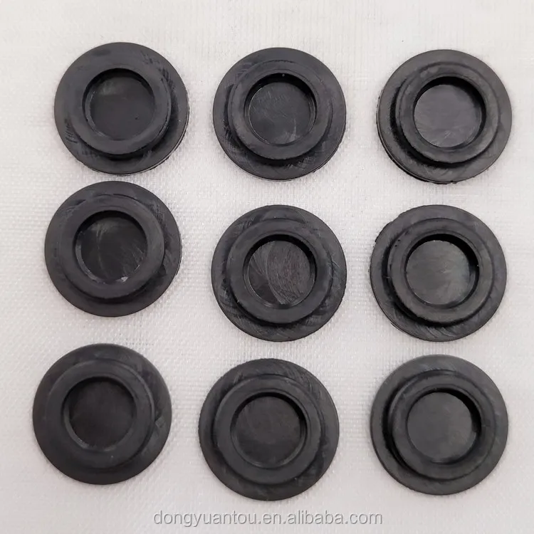 
 Гибкая труба, резиновая крышка, круглая черная виниловая крышка  