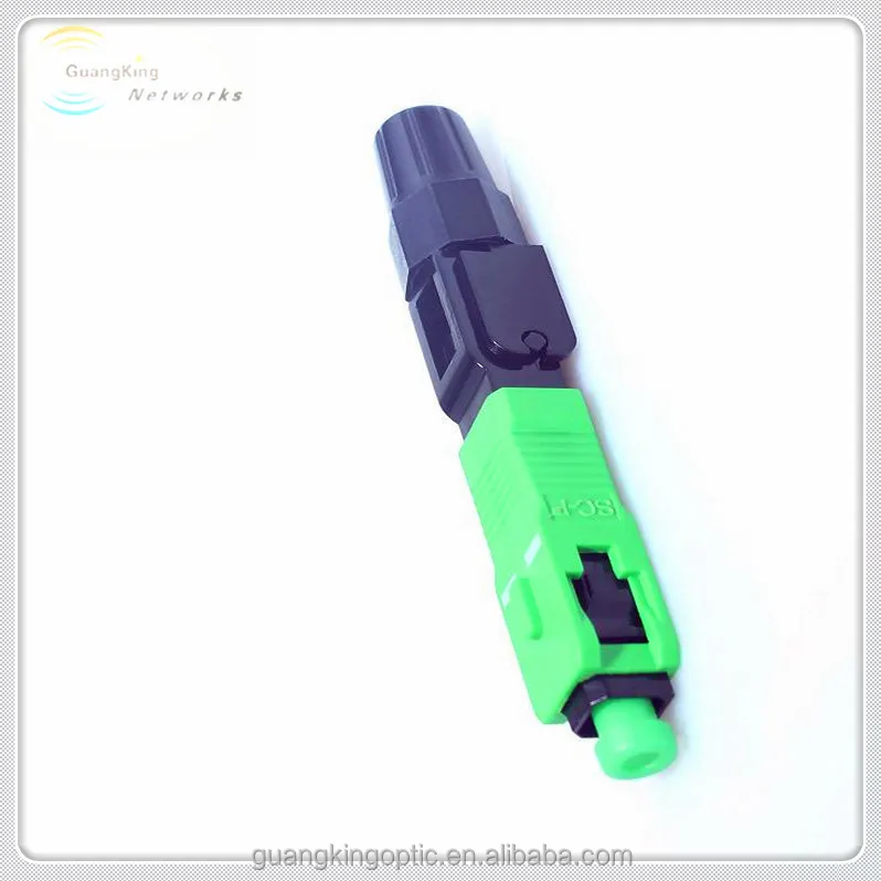 Быстрый SC/apc Оптическое волокно быстро разъем FTTH ответвительный Кабель SC волоконно-оптический Быстрый разъем