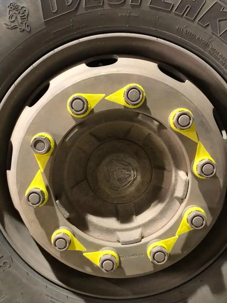 
Wheel nut indicator in all the sizes 
