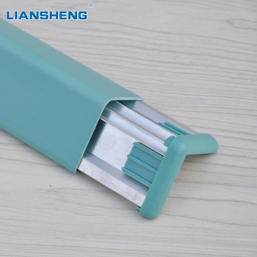 Factory Supply Stock Hospital PVC Crash Rail Handrail Wall Bumper Guard
