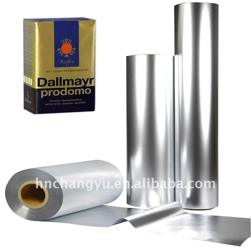 
Sliver Metallized Aluminum film Laminated on paper for cosmetic packaging materials 
