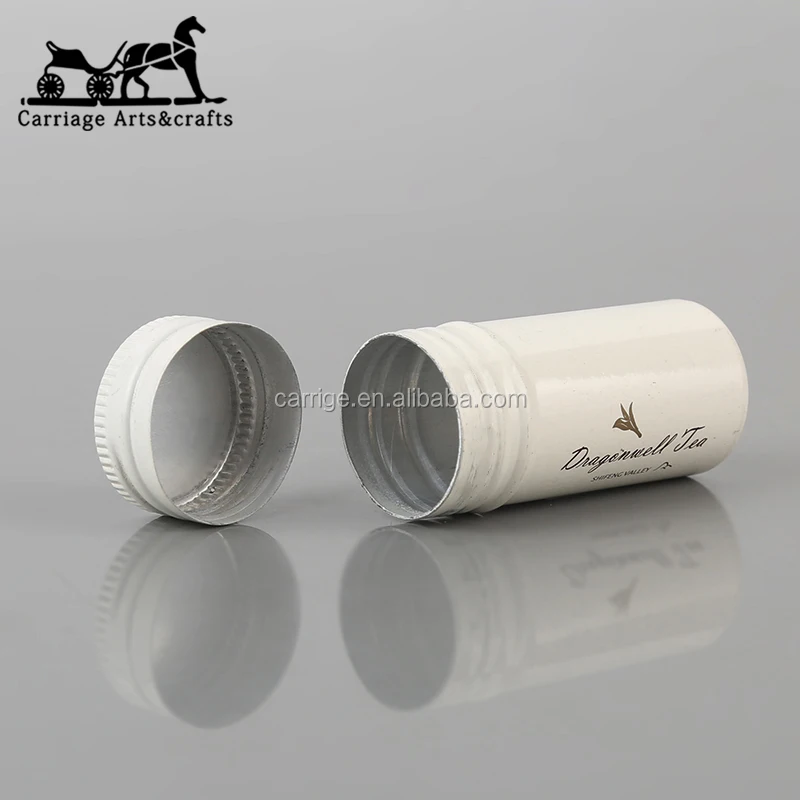 
Portable aluminium packaging tube mini round cigar tube 