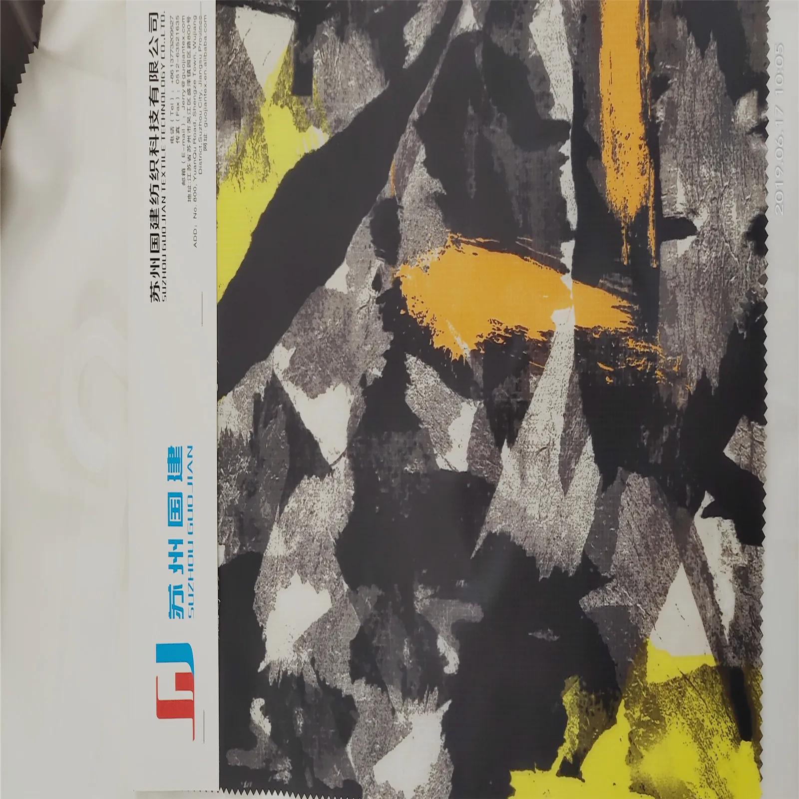 
2019 New Design 100%Polyester Ripstop Fabric Reasonable price top quality with coating PU white For mens jackets 