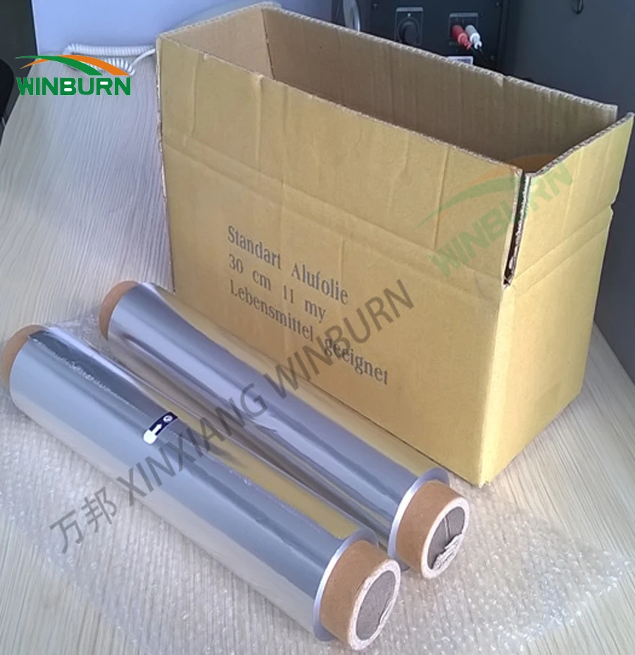 Household Aluminium foil of 11 mic home use foil rolls