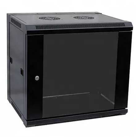 low price double section wall mounted 9u network cabinet