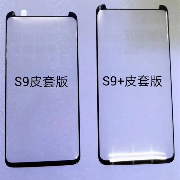 3D Case Friendly Full Glue Glass For Samsung Galaxy S9 Plus Tempered Glass Screen Protector