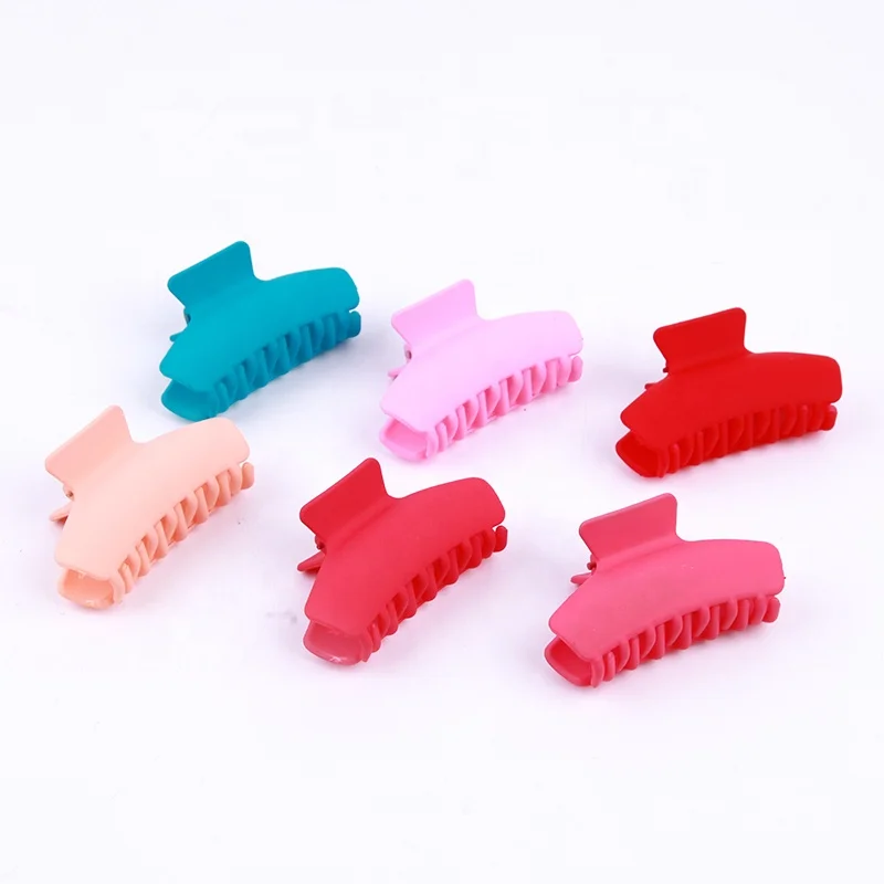 
Girls Plastic Hair Clip Plain Kids Hair Claws Accessories HX-70 