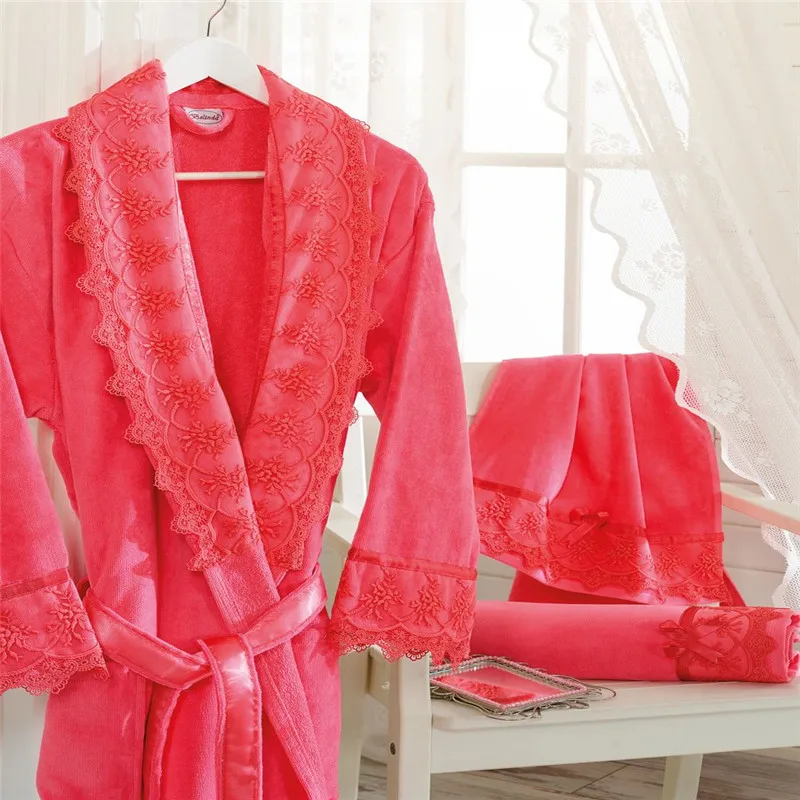 
Wholesale Comfortable Printing 100% Cotton Terry Bathrobe 