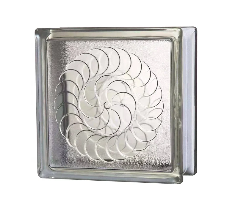 Wall Decorative Building Craft Clear Transparent Crystal Hollow Glass Block Price