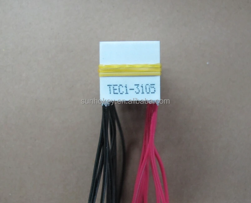 
 TEC1-03105 Пельтье термоэлектрический модуль 20*20 3,7 V 5A 10,98 W  