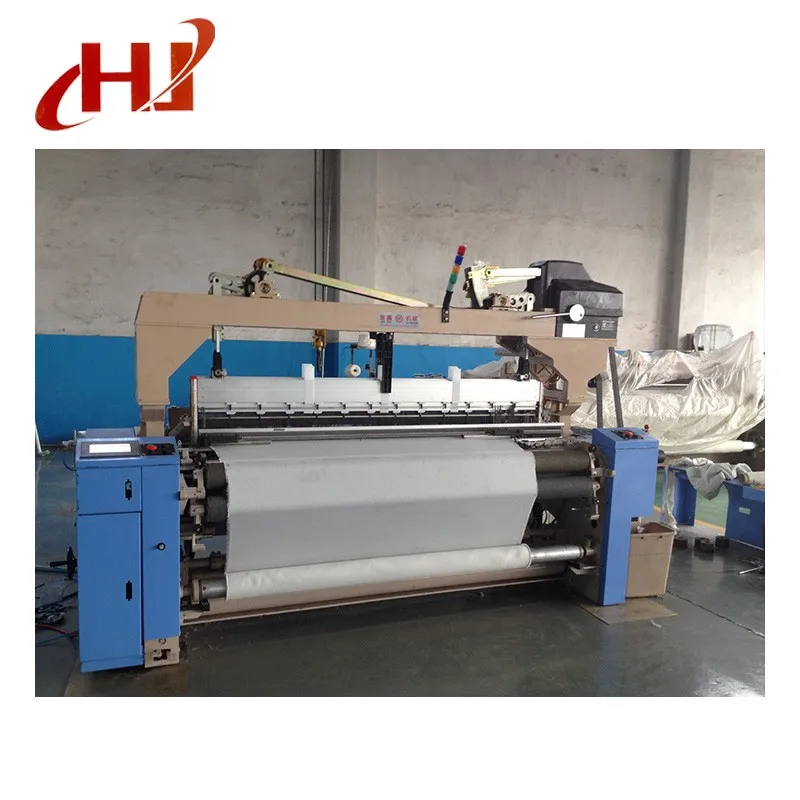 High speed air jet loom cotton fabric weaving machines in stock