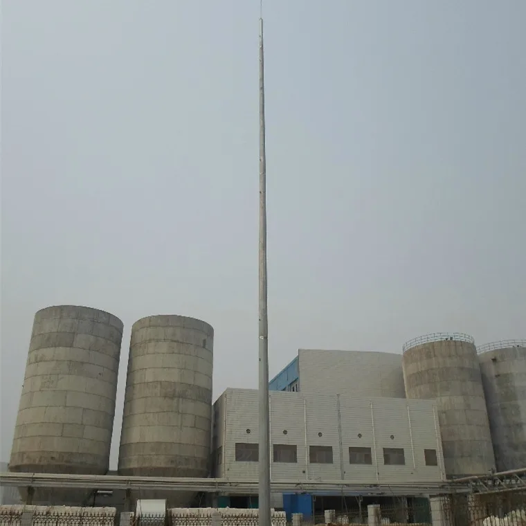 GH-23 оснащено молниезащитой каната стальной башни