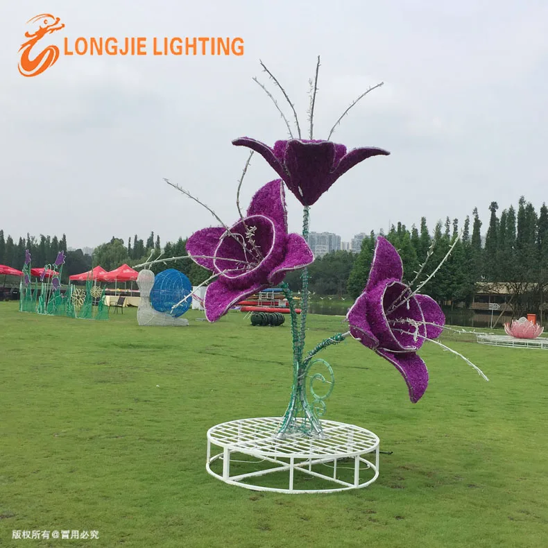 Longjie  Decor happy new years led motif light christmas led decorations