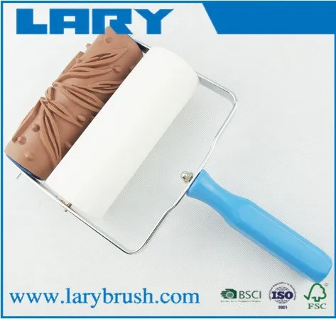 LARY decorative and decorating rubber pattern paint roller