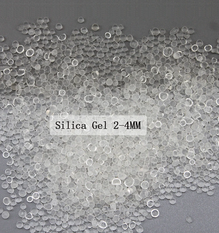 
4-8mm High Quality Wholesale White Silica Gel Chemical Free Desiccant Raw Material 