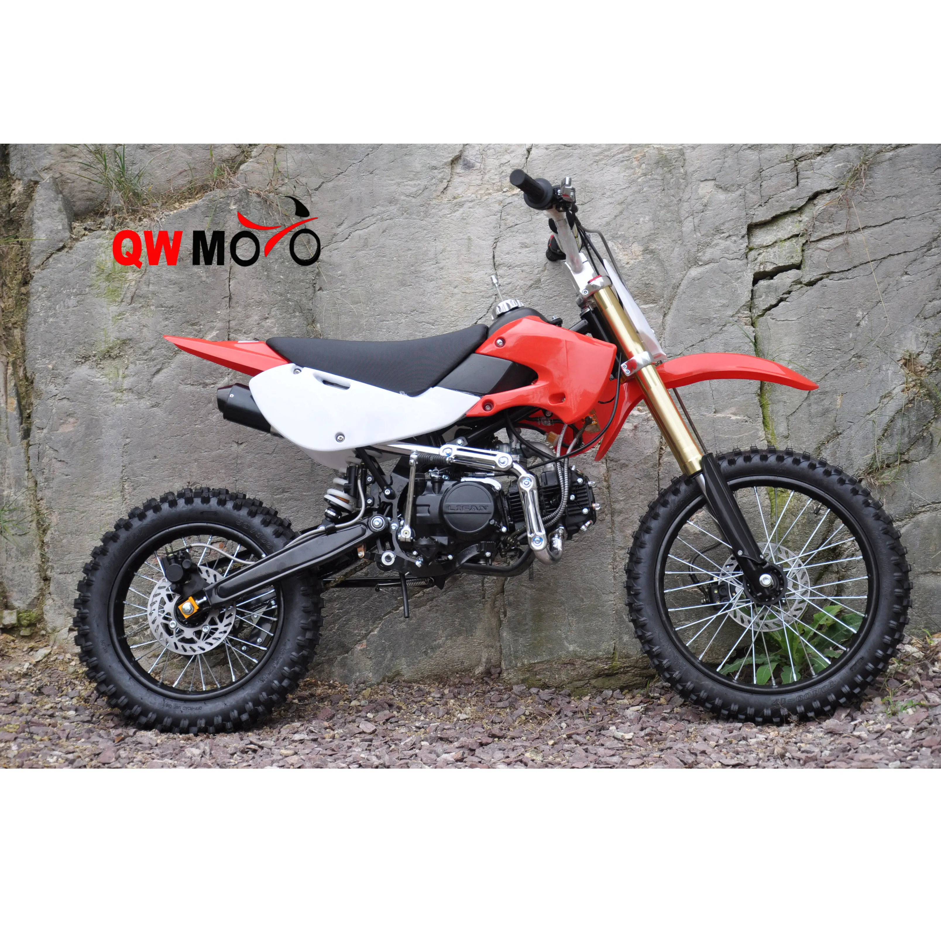 QWMOTO, китайский классический дешевый двигатель LIFAN, внедорожный питбайк, 140cc 150cc 160cc мотоцикл