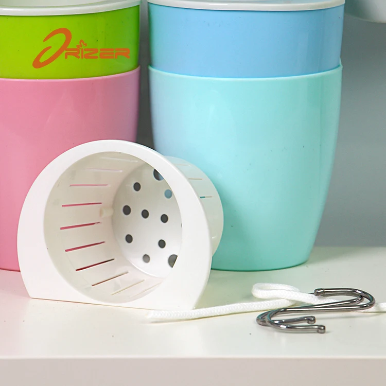 The best seller plastic planters pot Hanging basket flower pot, colorful wall mounted flower pot