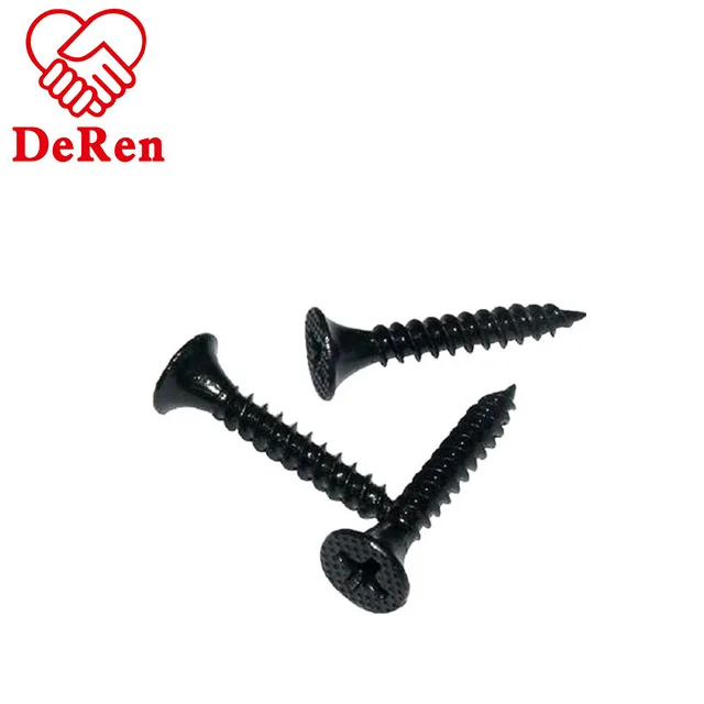 All size high quality black phosphate drywall screws DIN18182