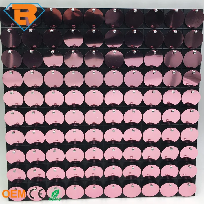 Уличные декоративные 3D стеновые панели из МДФ, свободная Цветовая организация, пайетки