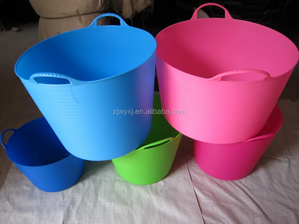 big size plastic buckets,baby bathing basin,colorful plastic basket,REACH