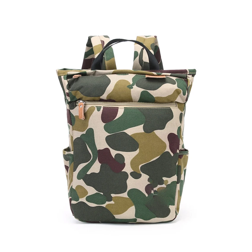 Korean Style Unisex School Bag Waterproof Plain Backpack for Boys and Girls New Model with Polyester Liner and Zipper Closure