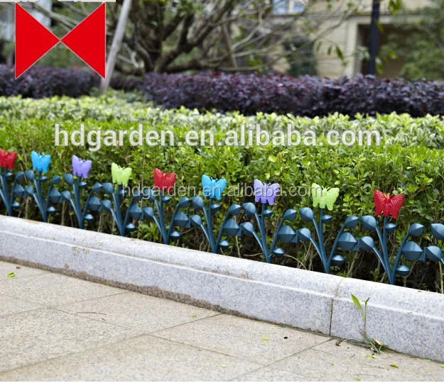 factory price Garden Plastic Fence-butterfly shape