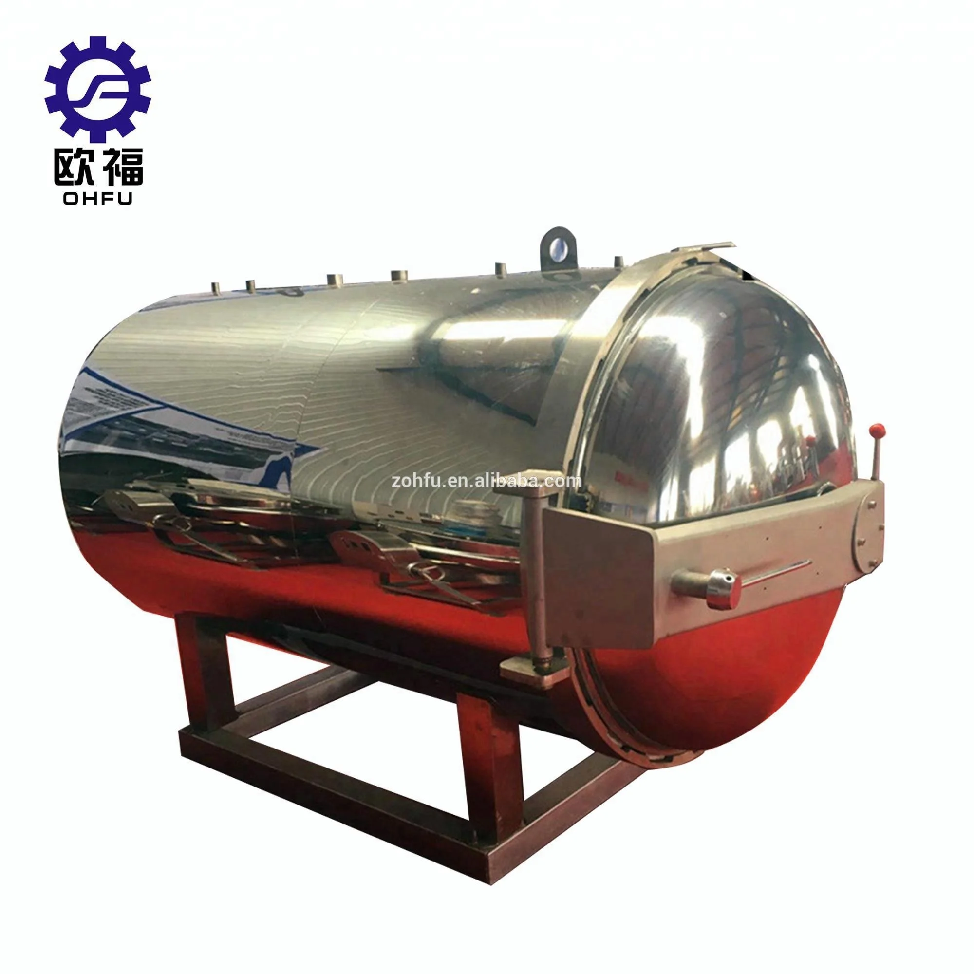500L Horizontal Steam Sterilizer Autoclave Mushroom Sterilizer Machine price